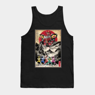 Rangers in Japan woodblock Tank Top